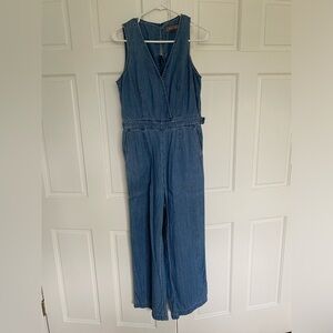 J Crew Denim Jumpsuit for all seasons! No worries on what to wear!